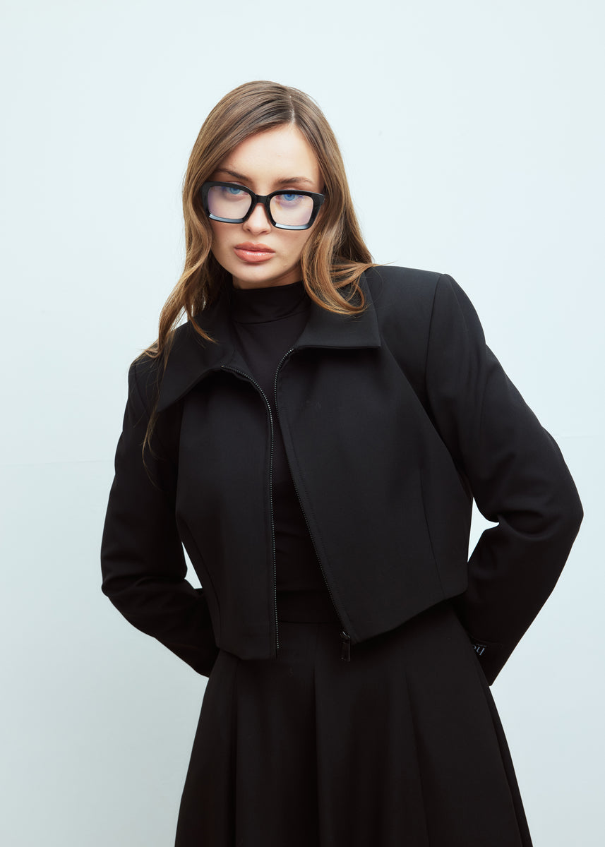 Classic Cropped Jacket – House of Shey