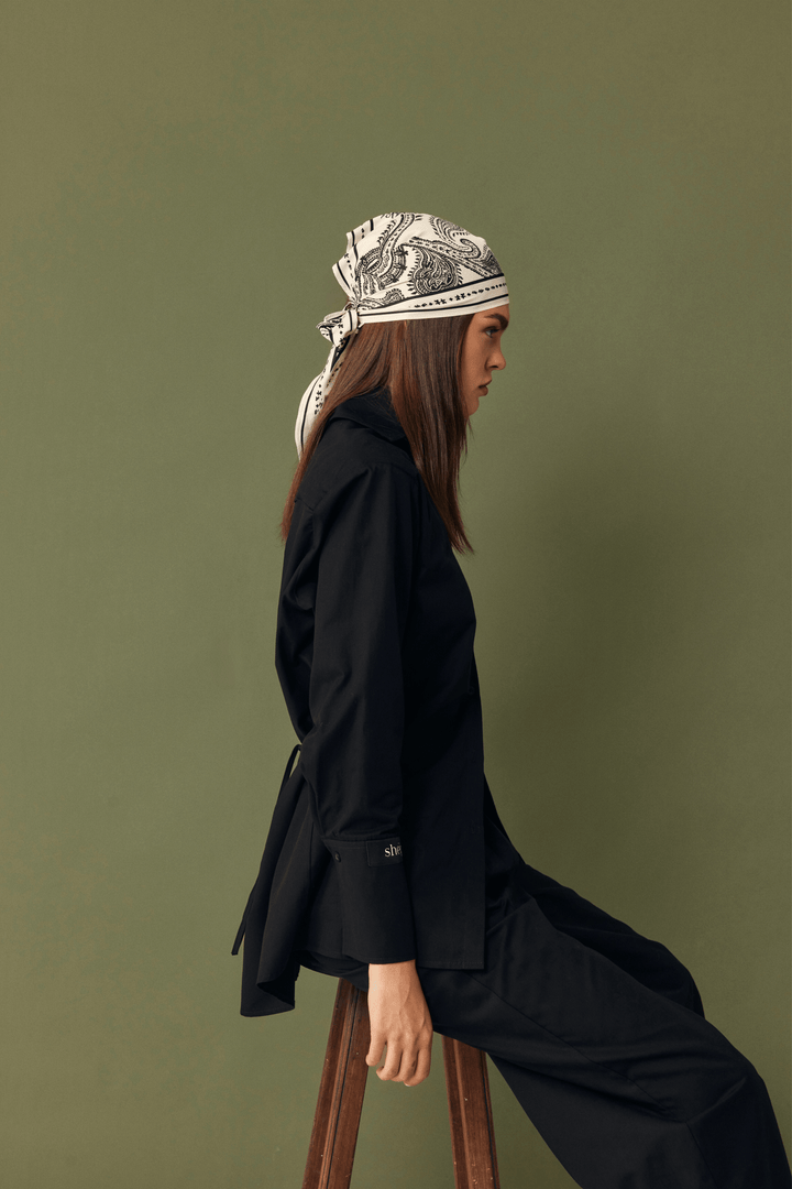 Tailored Twinset - black