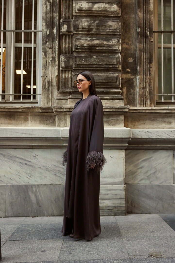 The Abaya Set - Dark Brown