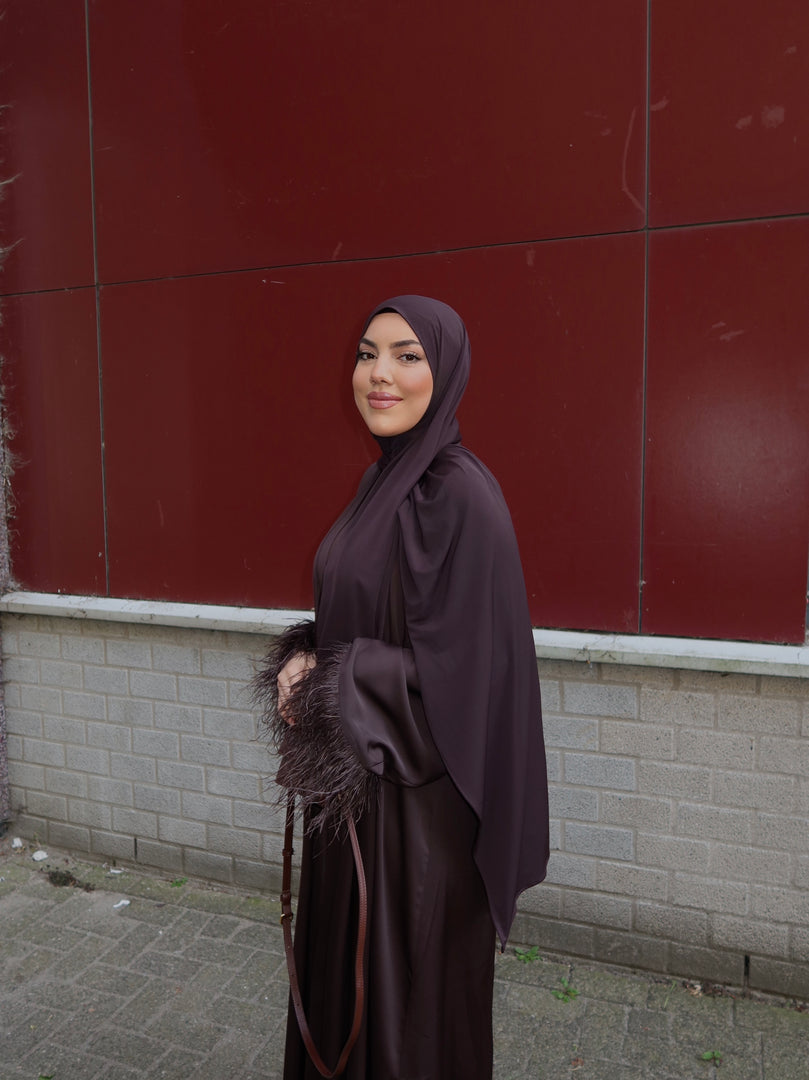 The Abaya Set - Dark Brown