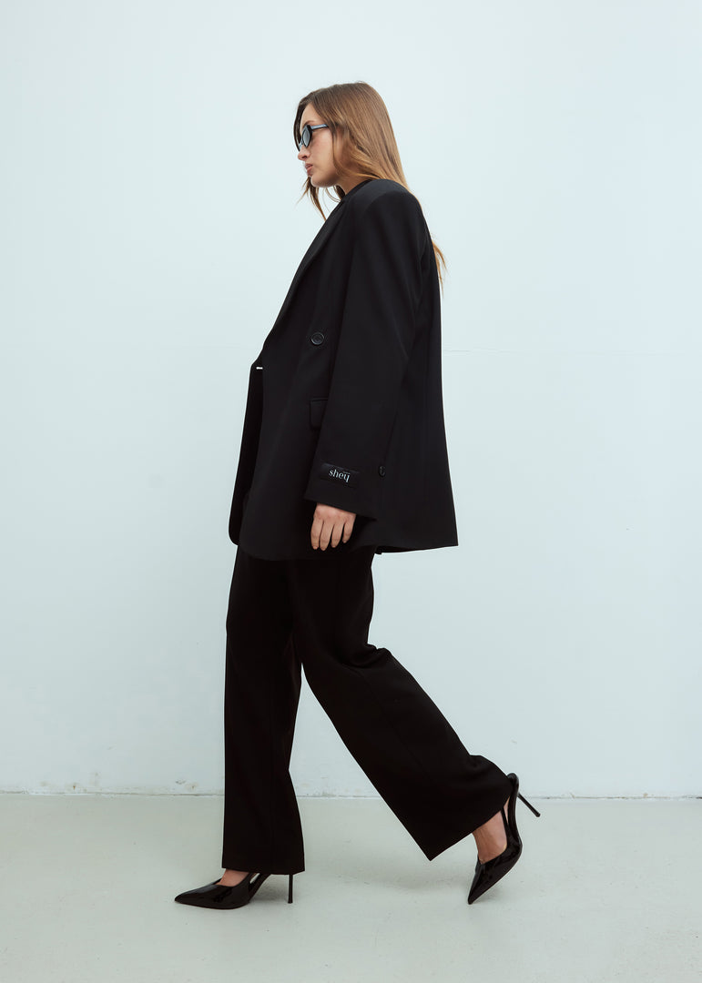 High Waist Classic Trousers