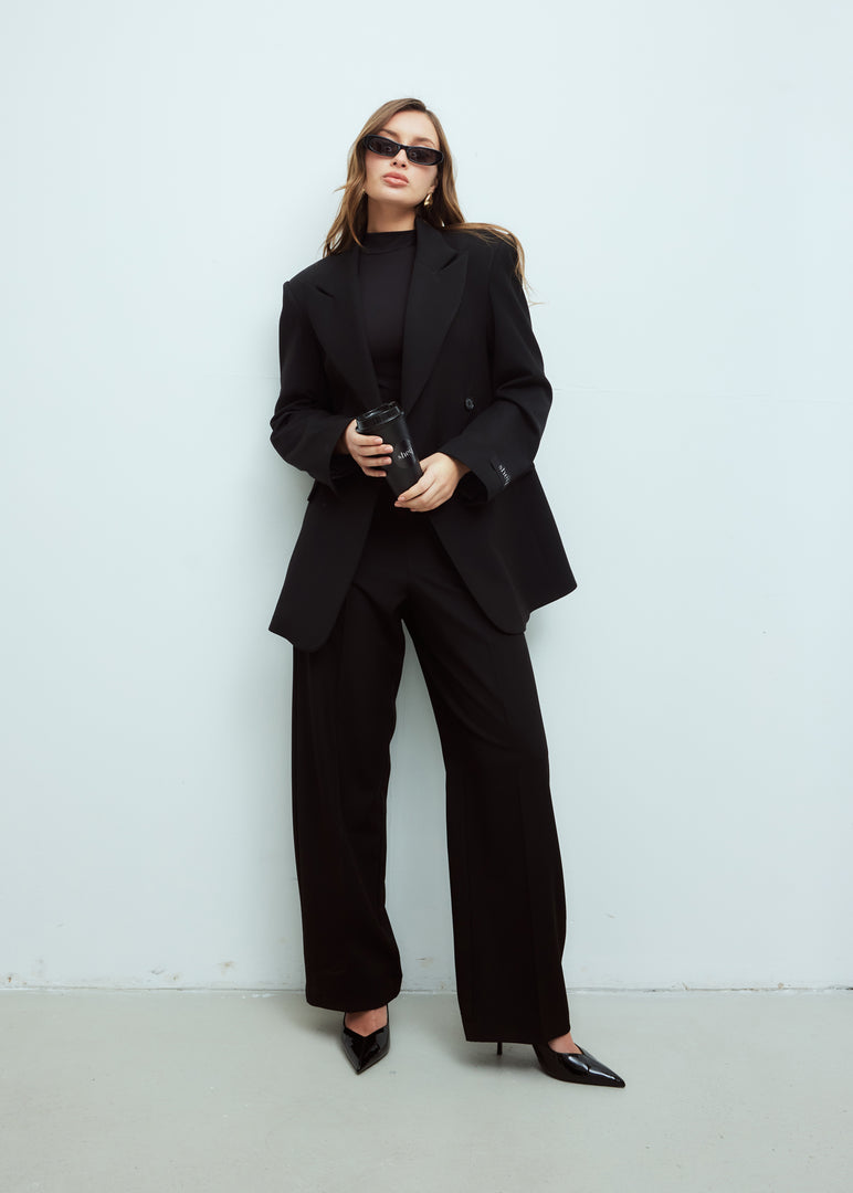 High Waist Classic Trousers
