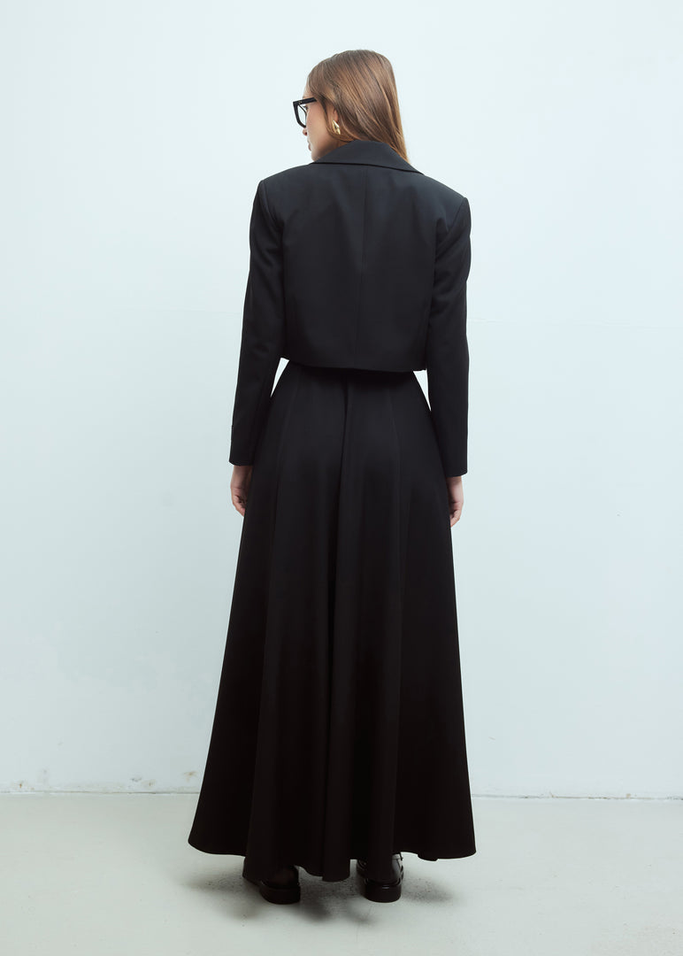 Classic A-line Maxi Skirt