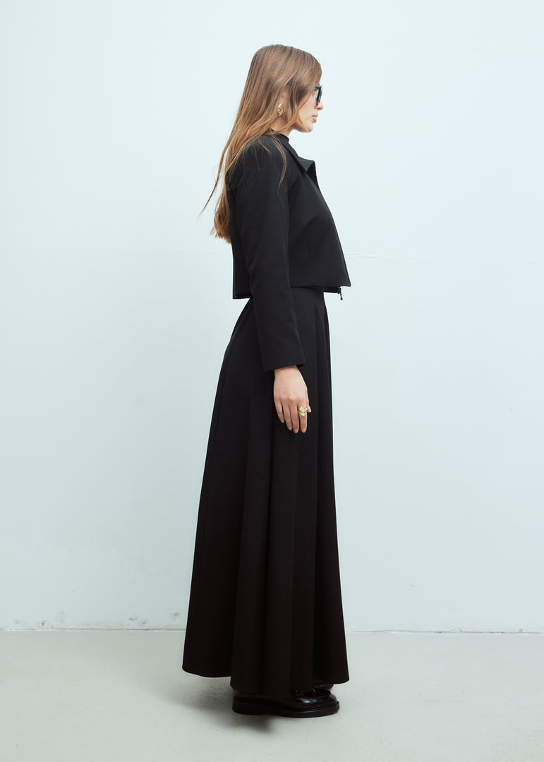Classic A-line Maxi Skirt