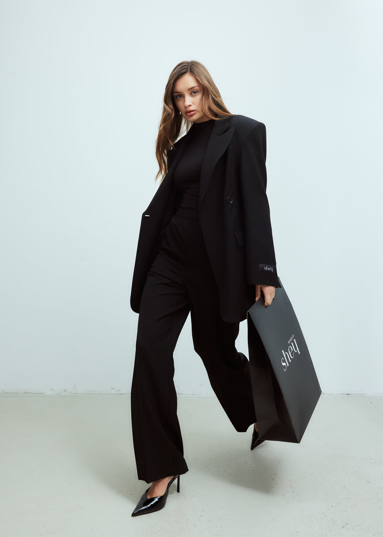 High Waist Classic Trousers