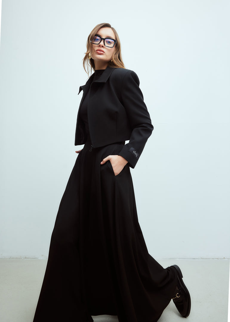 Classic A-line Maxi Skirt