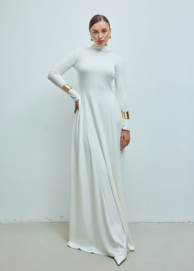 (PRE ORDER) The SHEY Dress White