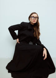 Classic A-line Maxi Skirt